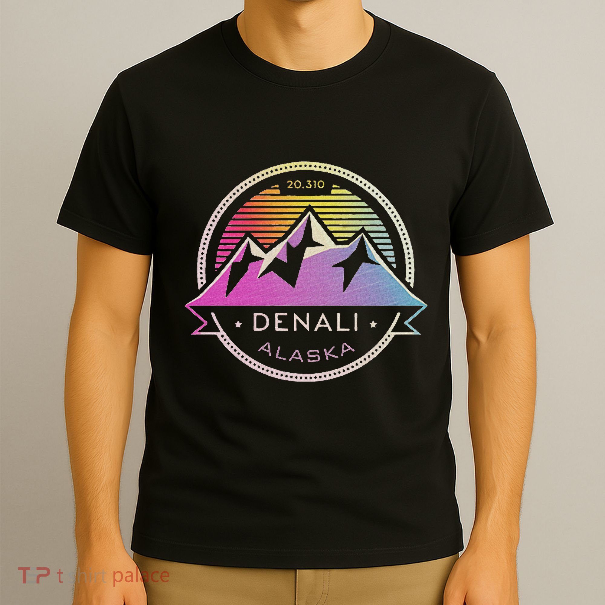 Mount Denali Alaska Mountaineer Climbing National Park T-Shirt