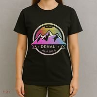 Mount Denali Alaska Mountaineer Climbing National Park T-Shirt thumb 4