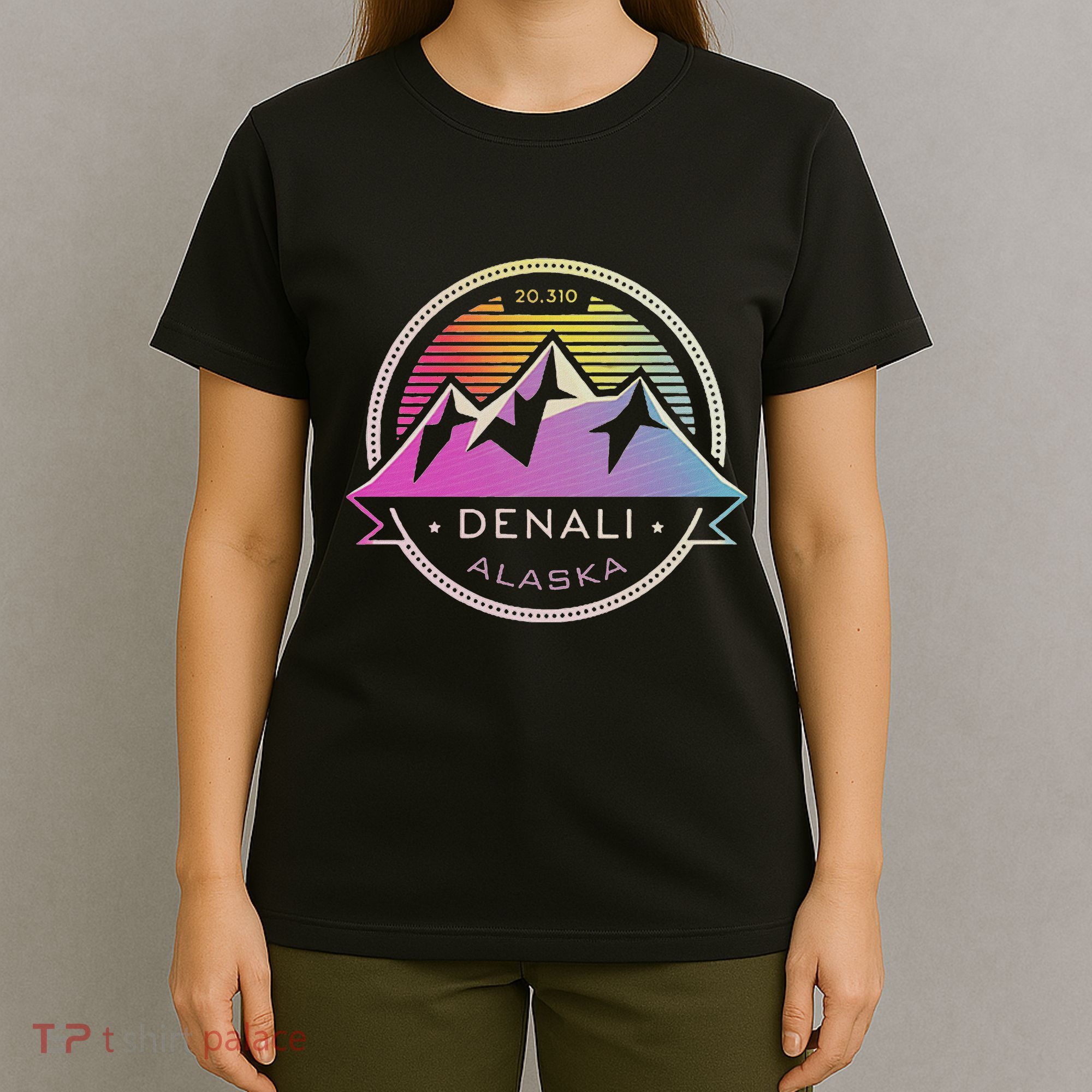 Mount Denali Alaska Mountaineer Climbing National Park T-Shirt