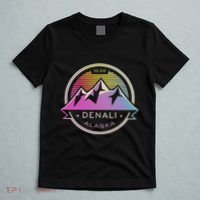 Mount Denali Alaska Mountaineer Climbing National Park T-Shirt thumb 5
