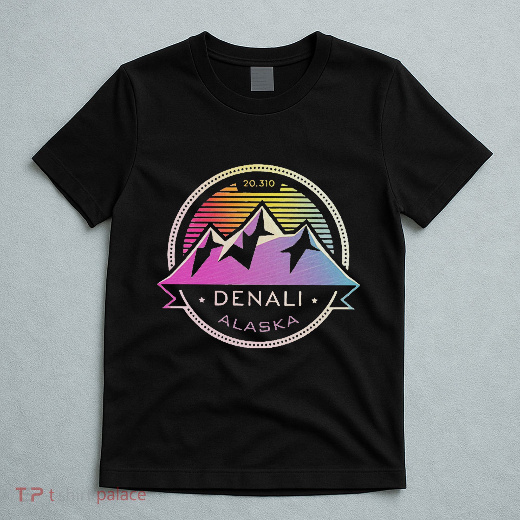 Mount Denali Alaska Mountaineer Climbing National Park T-Shirt