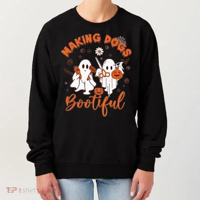 Making Dogs Bootiful Halloween Women's Sweatshirt