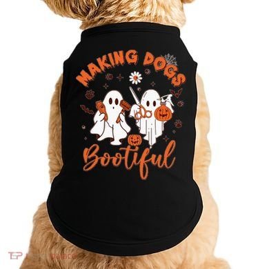 Making Dogs Bootiful Halloween Doggie Tank