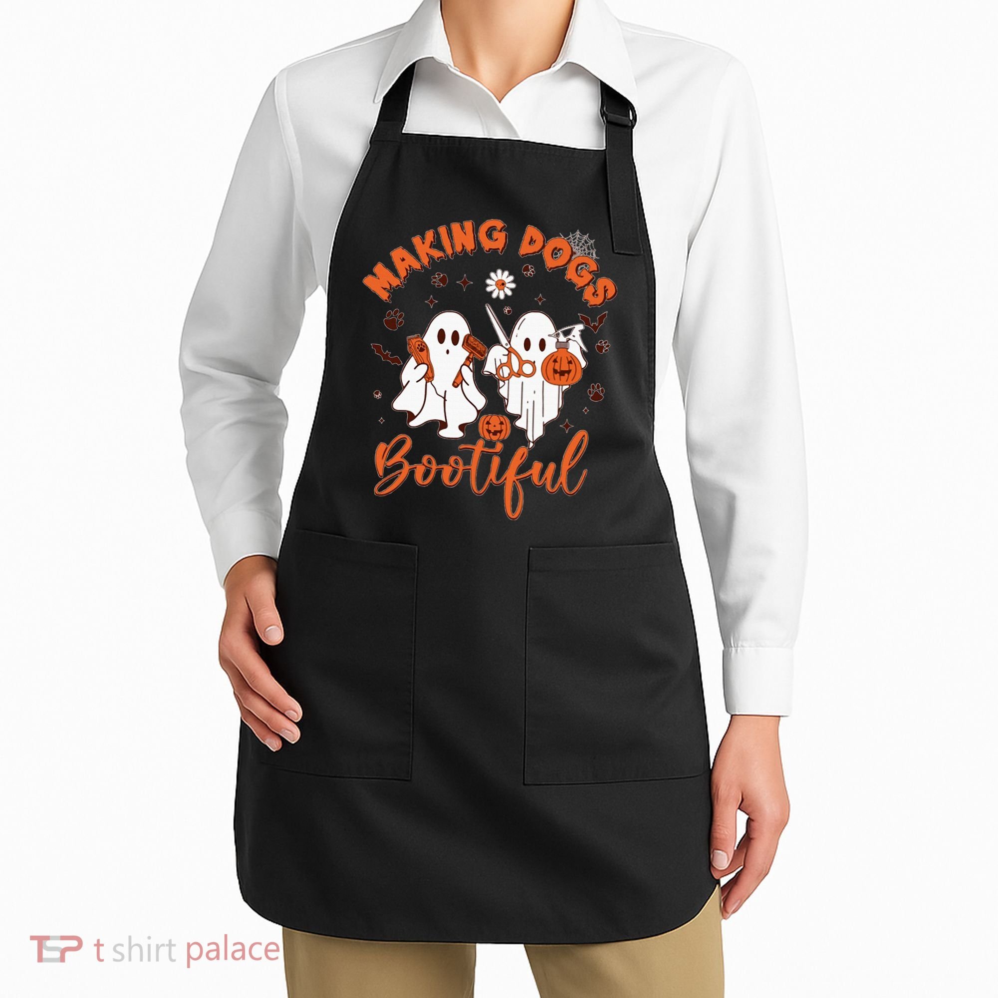 Making Dogs Bootiful Halloween Apron