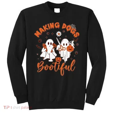 Making Dogs Bootiful Halloween Sweatshirt
