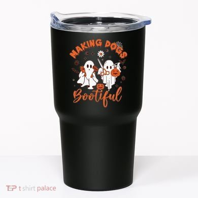 Making Dogs Bootiful Halloween Tumbler