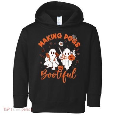 Making Dogs Bootiful Halloween Toddler Hoodie