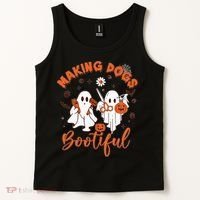 Making Dogs Bootiful Halloween Tank Top thumb 2