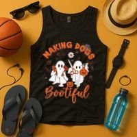 Making Dogs Bootiful Halloween Tank Top thumb 4