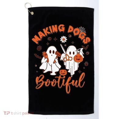 Making Dogs Bootiful Halloween Golf Towel