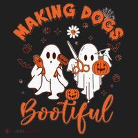 Making Dogs Bootiful Halloween Golf Towel thumb 3
