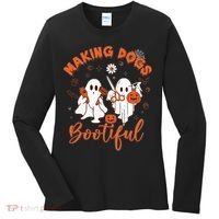 Making Dogs Bootiful Halloween Women's Long Sleeve Shirt thumb 0