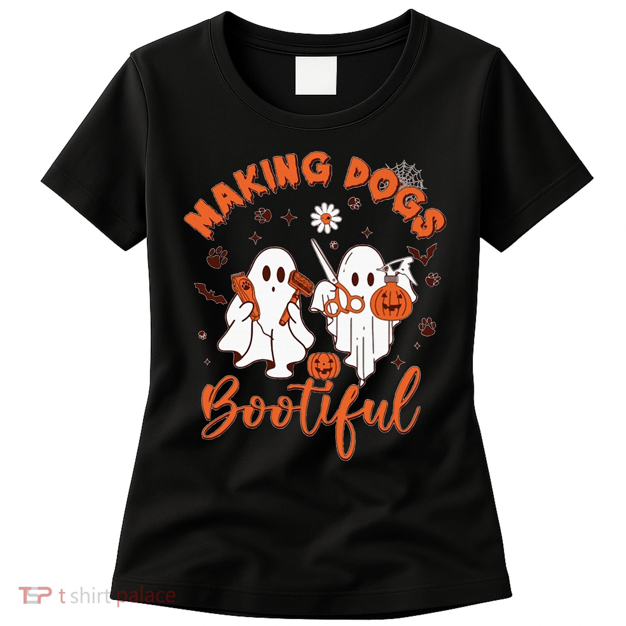 Making Dogs Bootiful Halloween Women's T-Shirt
