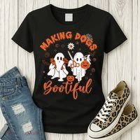 Making Dogs Bootiful Halloween Women's T-Shirt thumb 3