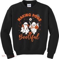 Making Dogs Bootiful Halloween Kids Sweatshirt thumb 0