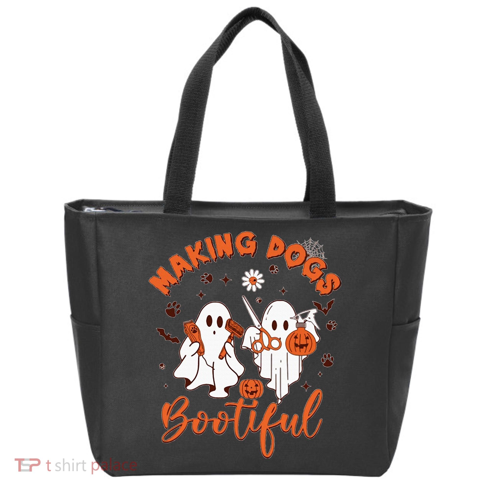Making Dogs Bootiful Halloween Tote Bag