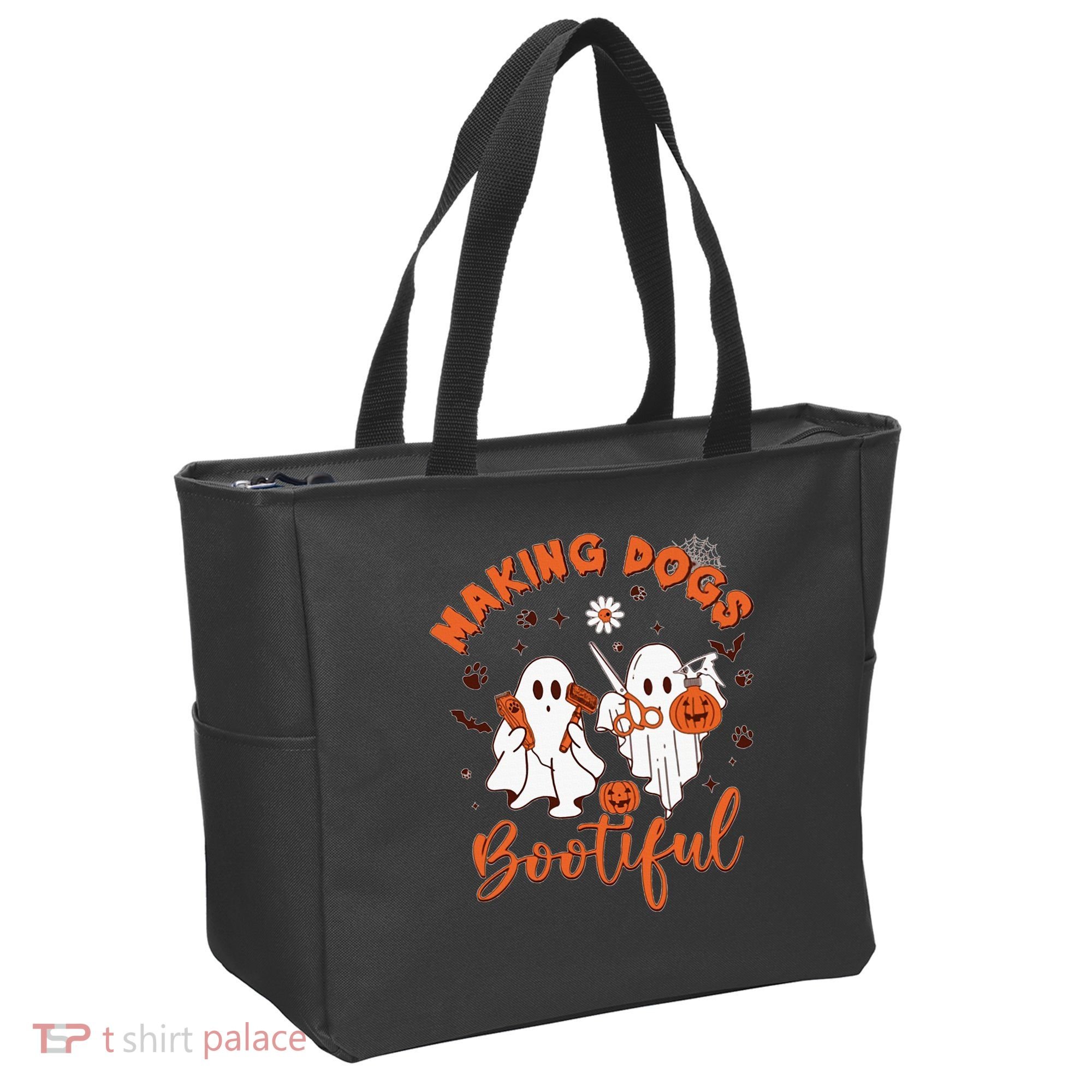 Making Dogs Bootiful Halloween Tote Bag