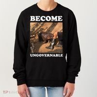 Moo Deng Become Ungovernable Women's Sweatshirt thumb 0