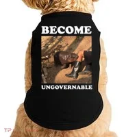 Moo Deng Become Ungovernable Doggie Tank thumb 0