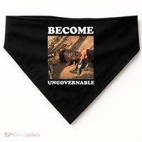 Moo Deng Become Ungovernable USA-Made Doggie Bandana thumb 0