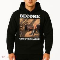 Moo Deng Become Ungovernable Hoodie thumb 2