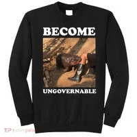 Moo Deng Become Ungovernable Sweatshirt thumb 0