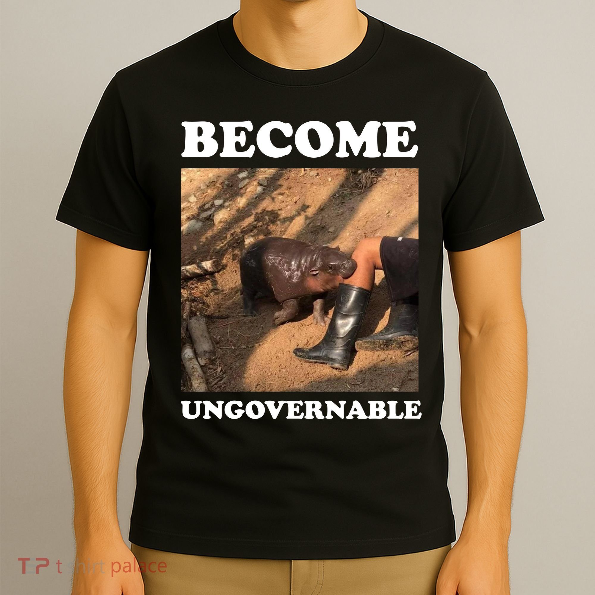 Moo Deng Become Ungovernable T-Shirt