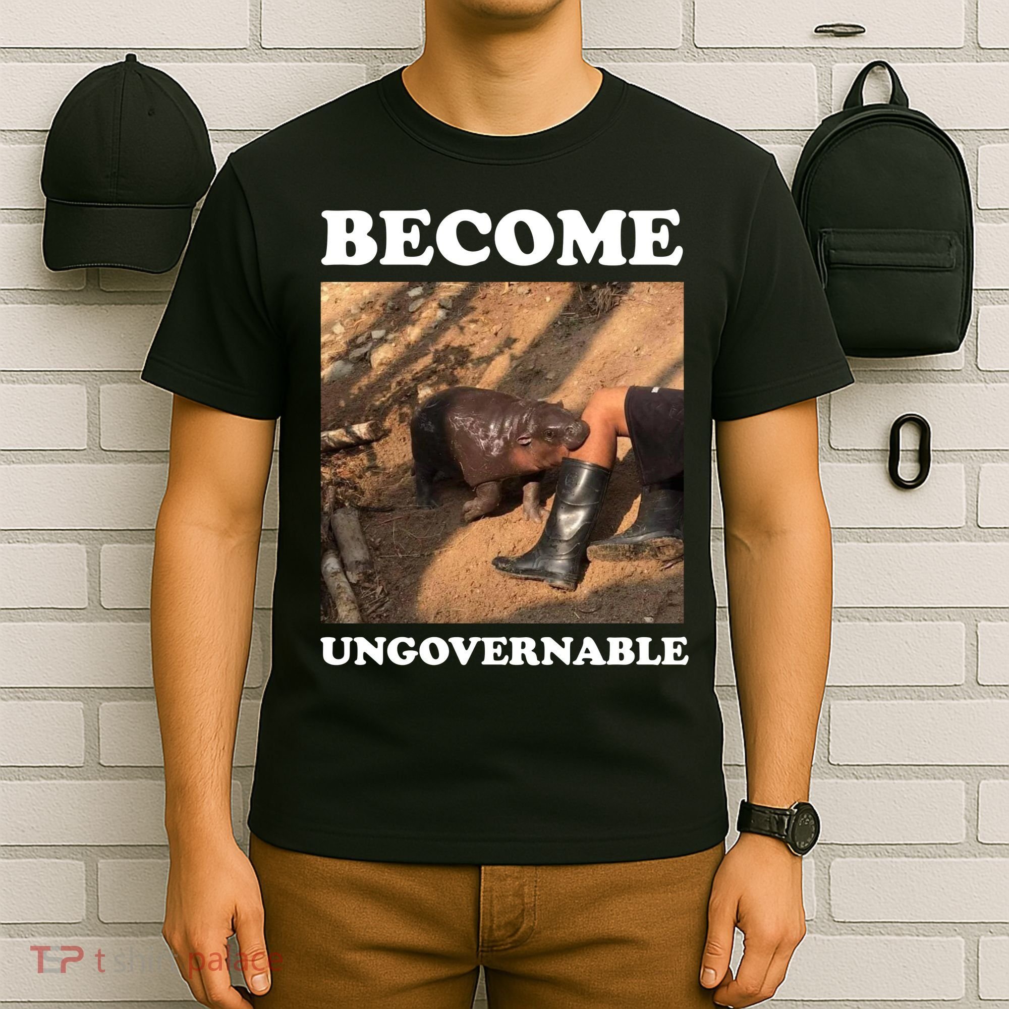 Moo Deng Become Ungovernable T-Shirt