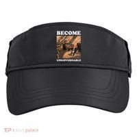 Moo Deng Become Ungovernable Adult Drive Performance Visor thumb 0