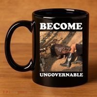 Moo Deng Become Ungovernable 11oz C Handle Ceramic Mug thumb 4