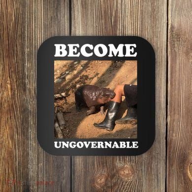 Moo Deng Become Ungovernable Coaster