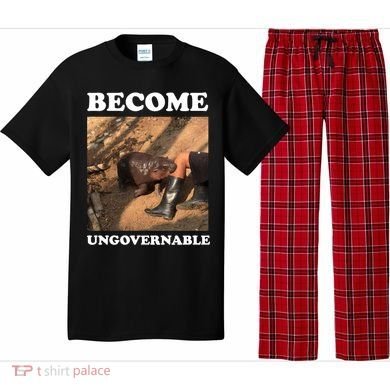 Moo Deng Become Ungovernable Pajama Set
