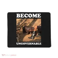Moo Deng Become Ungovernable Mousepad thumb 0