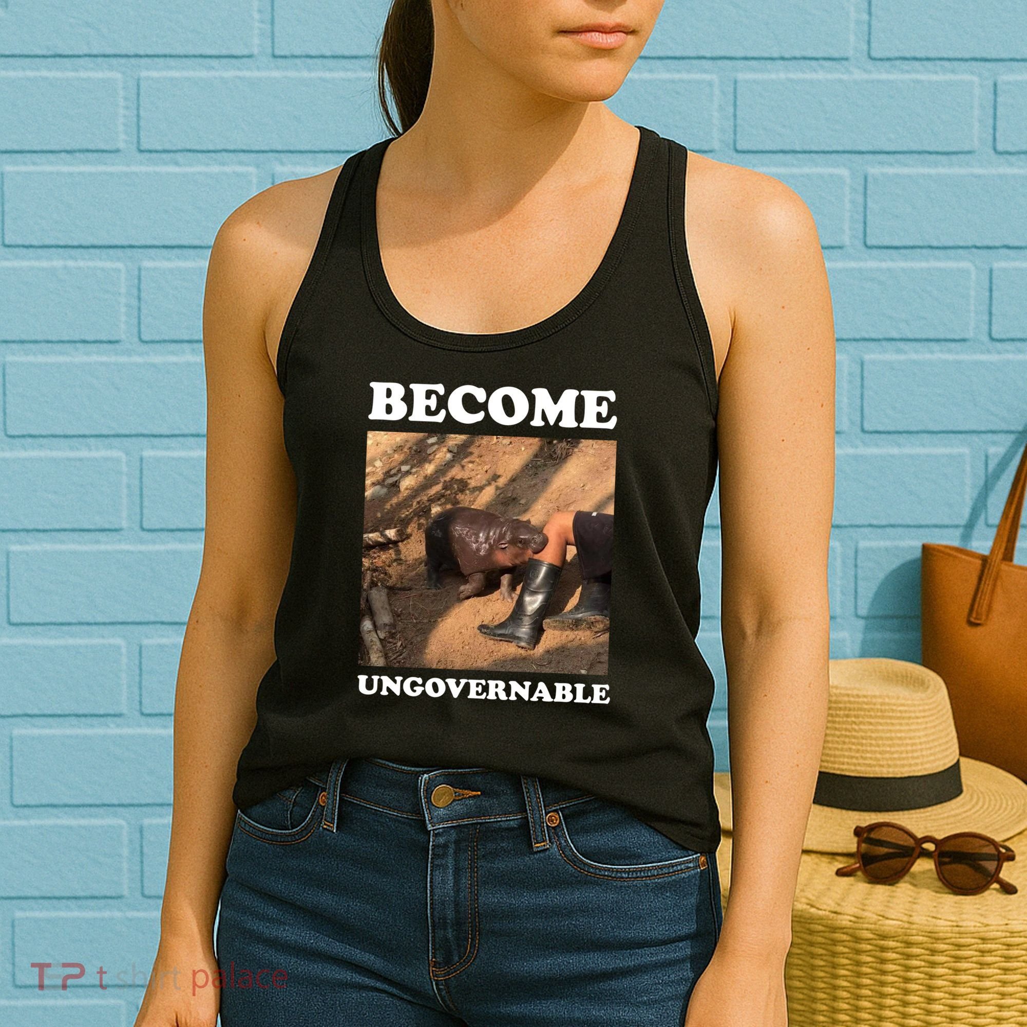 Moo Deng Become Ungovernable Women's Tank Top