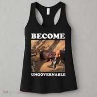 Moo Deng Become Ungovernable Women's Tank Top thumb 3
