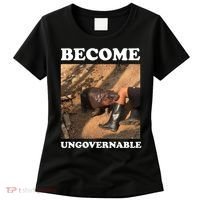Moo Deng Become Ungovernable Women's T-Shirt thumb 0