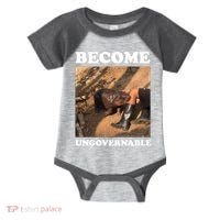 Moo Deng Become Ungovernable Infant Baby Jersey Bodysuit thumb 0