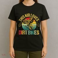 Motocross  Dirt Bike Talent Off Road Mx Racer Boy Girl T-Shirt thumb 4