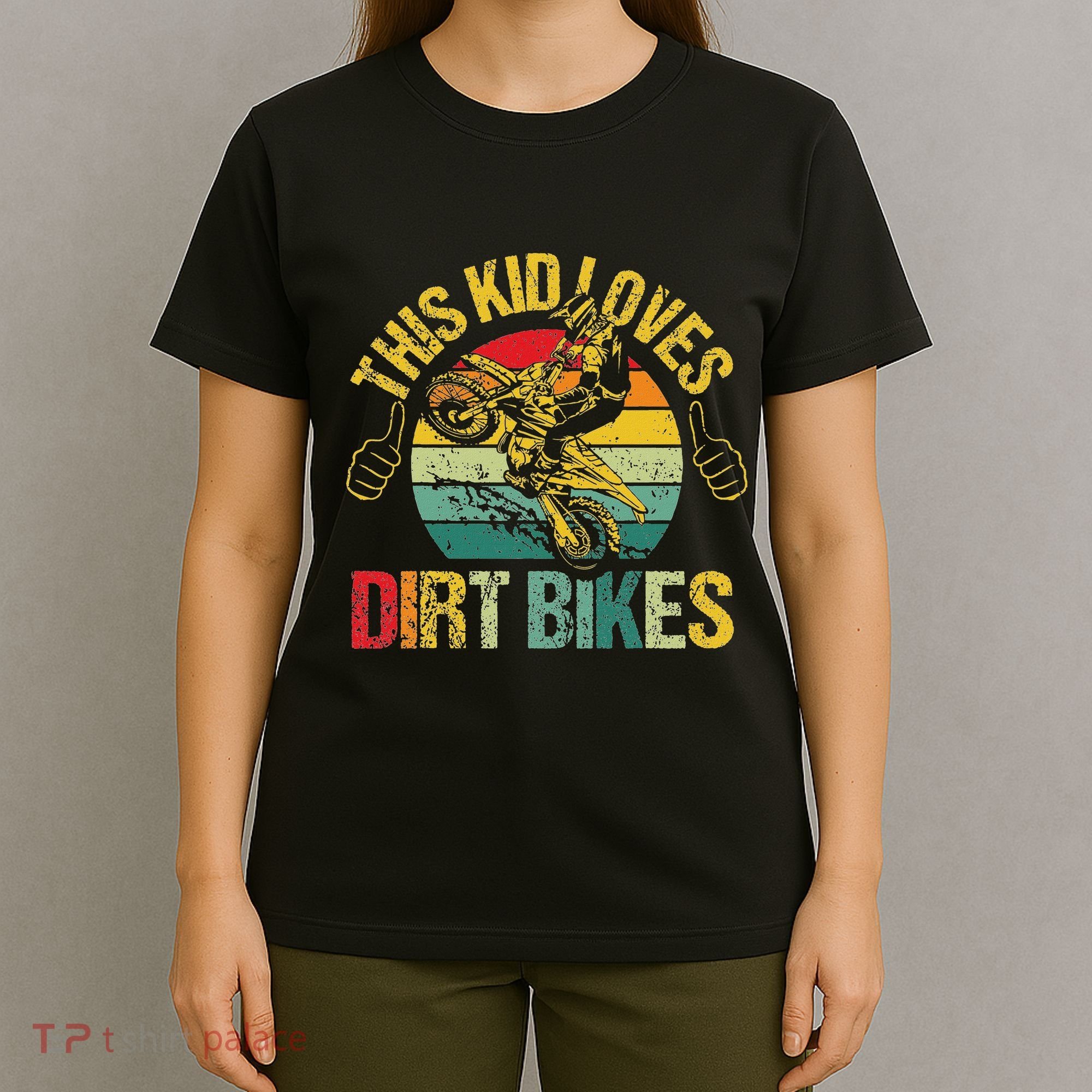 Motocross  Dirt Bike Talent Off Road Mx Racer Boy Girl T-Shirt