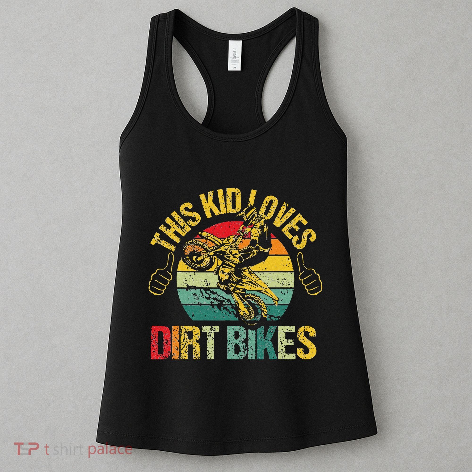 Motocross  Dirt Bike Talent Off Road Mx Racer Boy Girl Women's Tank Top