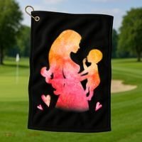 Mother's Day Baby Gift Golf Towel thumb 1