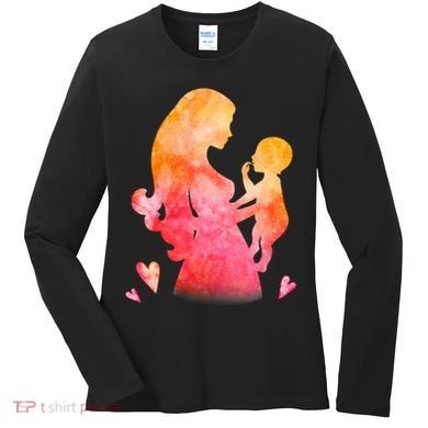 Mother's Day Baby Gift Women's Long Sleeve Shirt