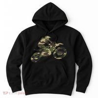 Motocross Dirt Bike Racing Camo Camouflage Hoodie thumb 0