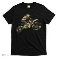 Motocross Dirt Bike Racing Camo Camouflage T-Shirt thumb 0