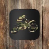 Motocross Dirt Bike Racing Camo Camouflage Coaster thumb 0