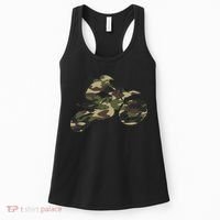 Motocross Dirt Bike Racing Camo Camouflage Women's Tank Top thumb 0