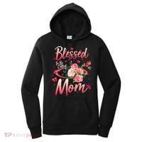 Mother's Day Blessed To Be Called Mom Butterflies And Roses Women's Hoodie thumb 0