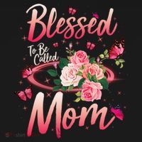 Mother's Day Blessed To Be Called Mom Butterflies And Roses Women's Hoodie thumb 2