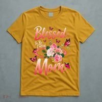 Mother's Day Blessed To Be Called Mom Butterflies And Roses T-Shirt thumb 5
