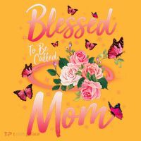 Mother's Day Blessed To Be Called Mom Butterflies And Roses Pajama Set thumb 2
